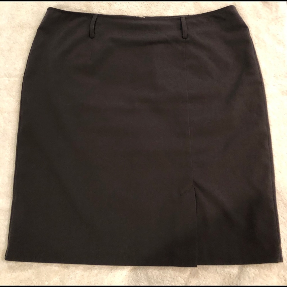 Chocolate brown Business pencil skirt